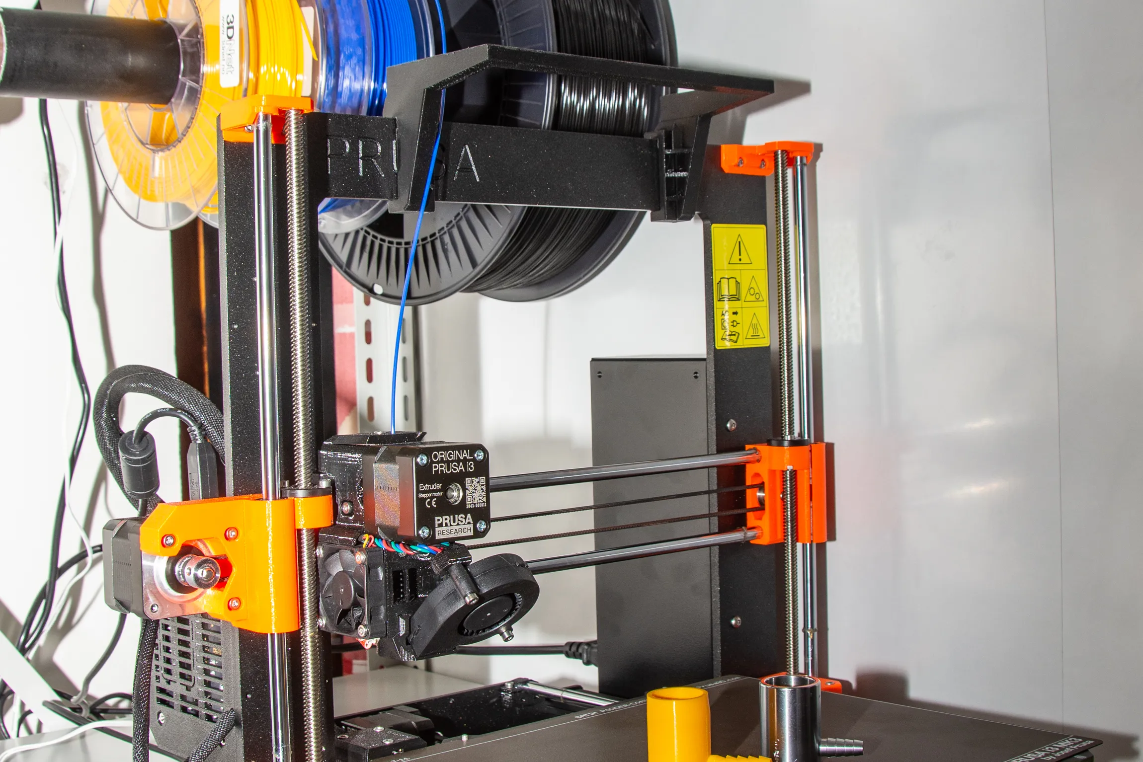 3D-printer med egenprodusert komponent