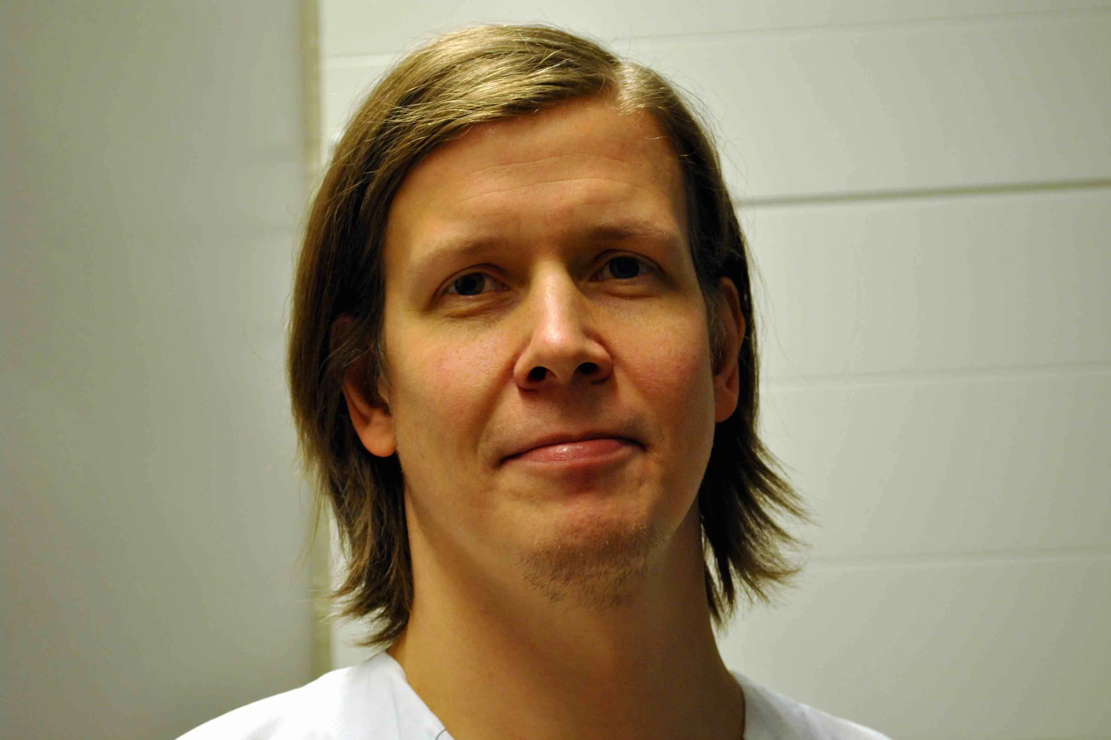 En person med langt hår