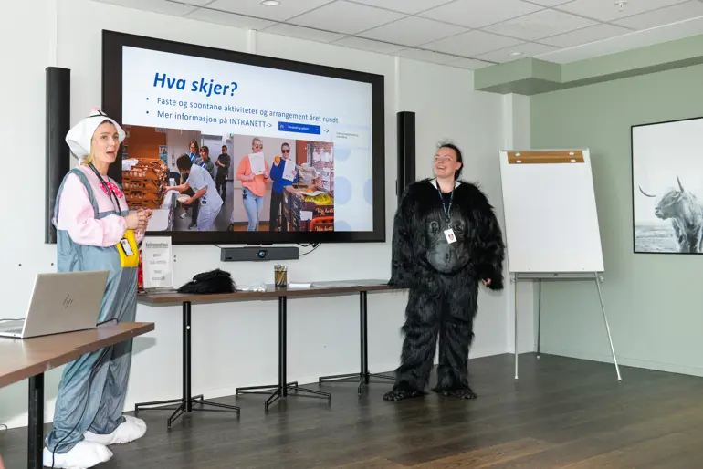 To utkledte damer