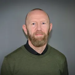 A man with a beard