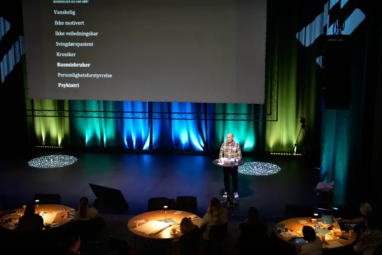 Oversikt over salen hvor konferansen ble holdt