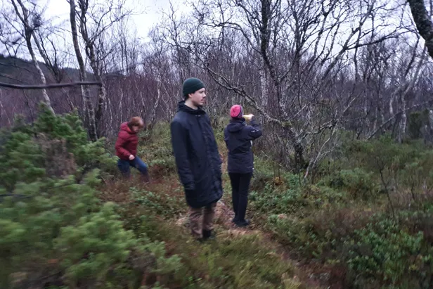 rådgivere på befaring