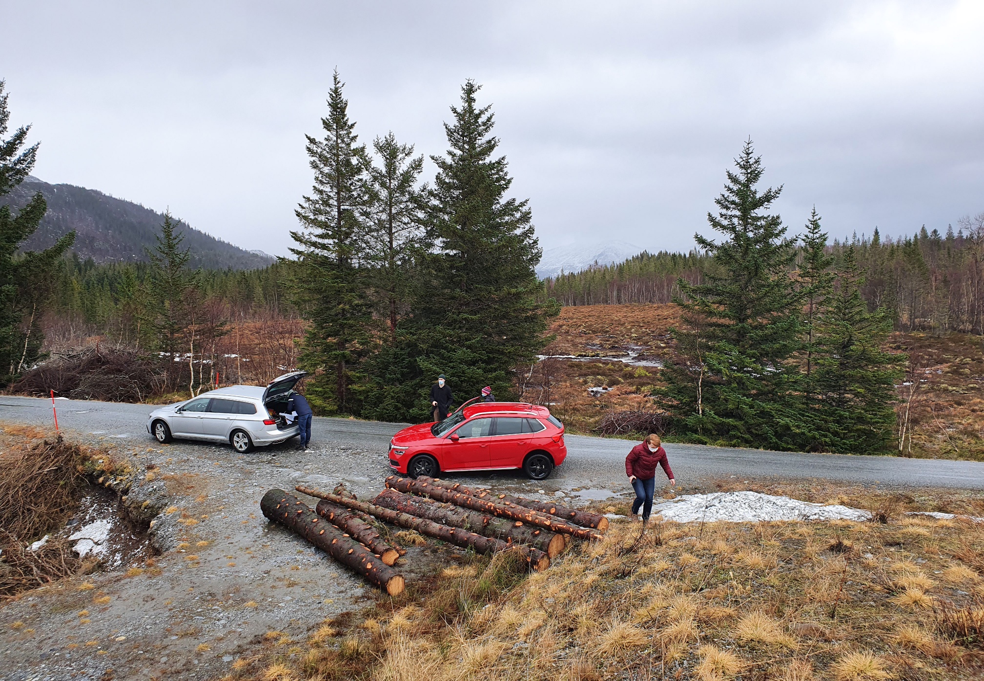 Tomtebefaring på Leland