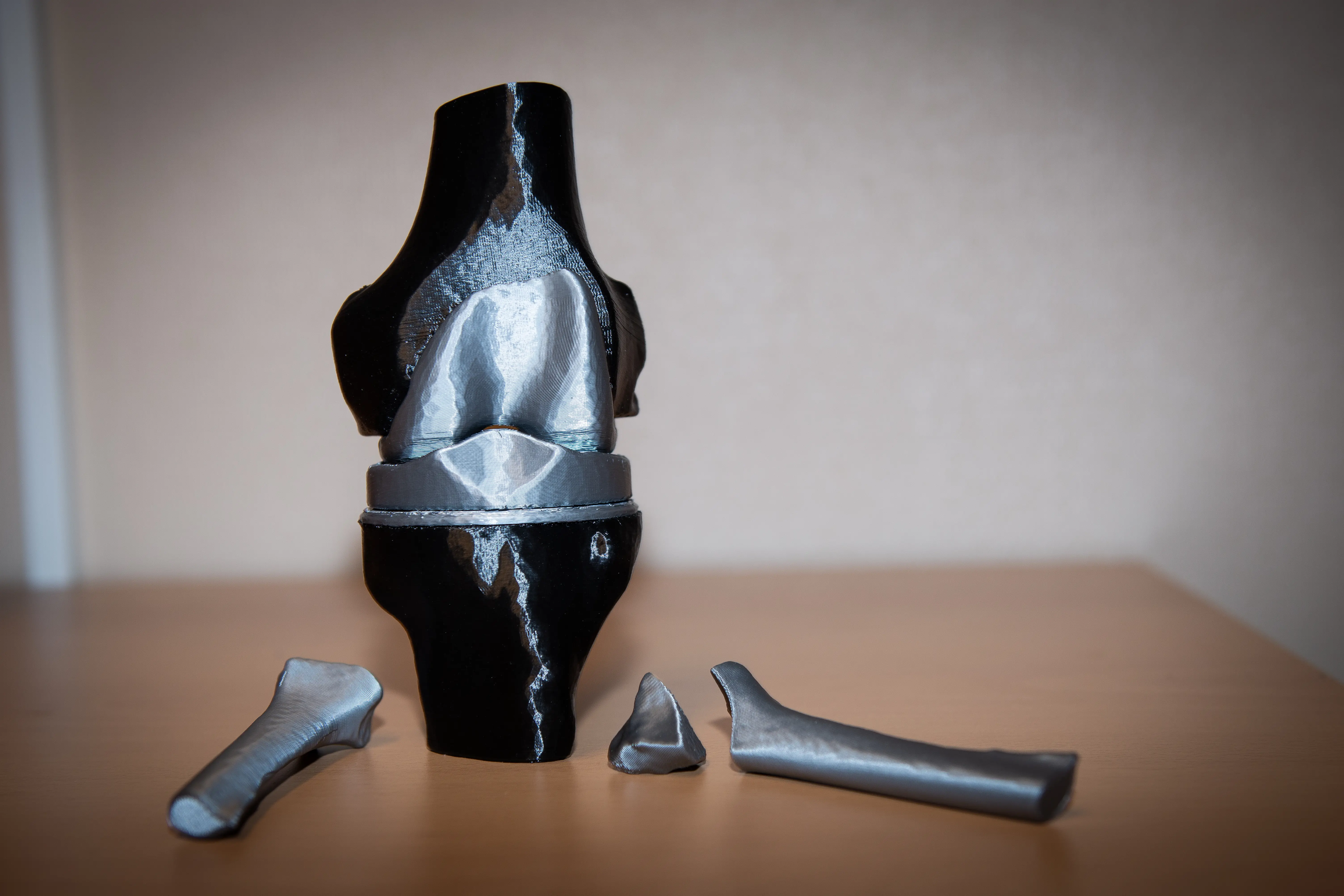 Beinfragmenter i plast