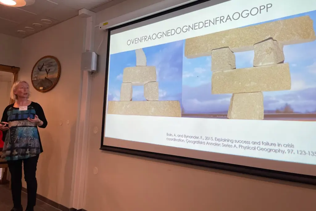 Bilde av en powerpoint presentasjon