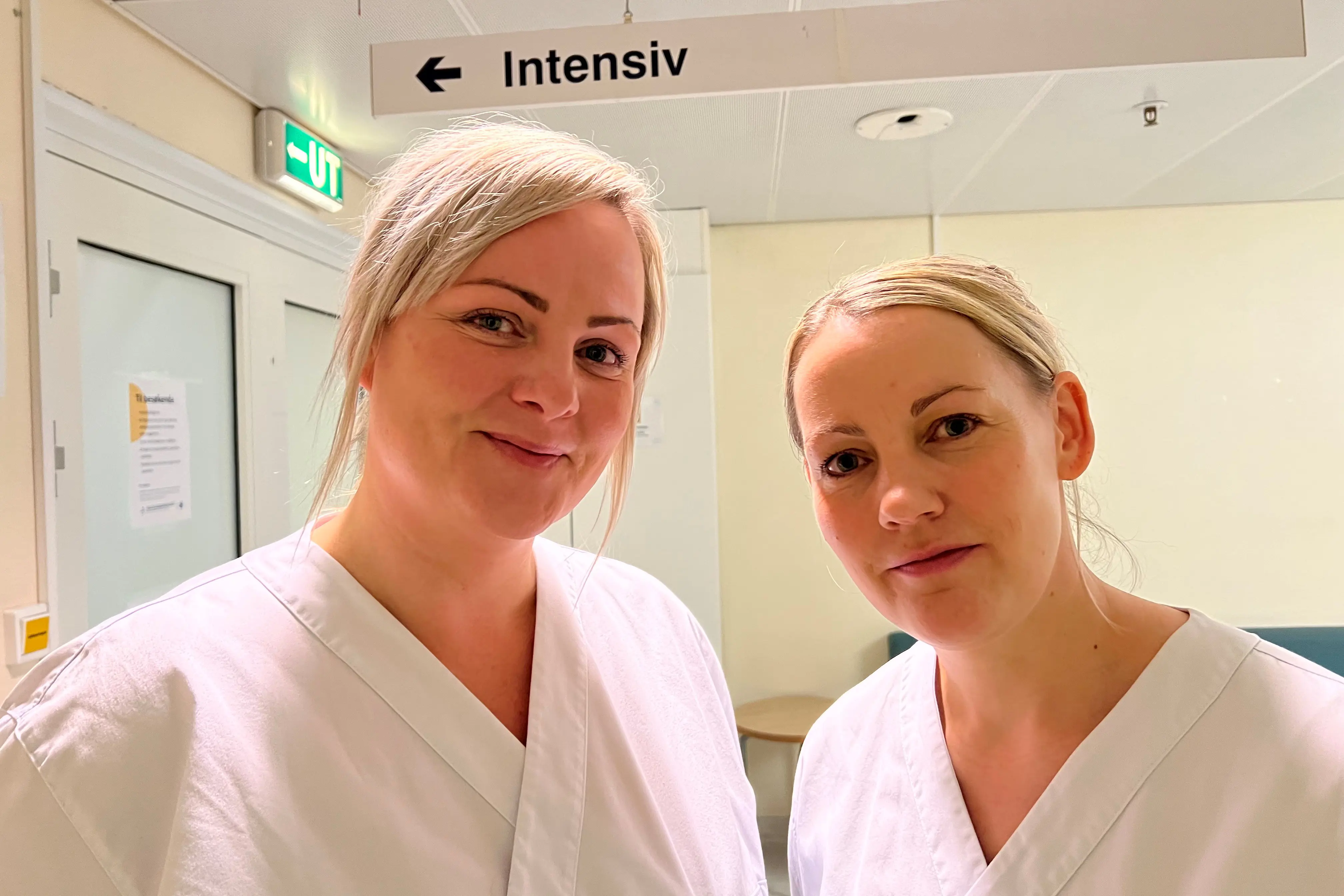 Helene Catrin Fjellheim og Anna Birgitte Haustreis.